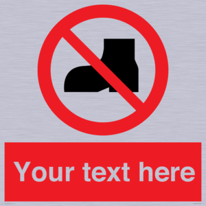 Custom No outdoor footwear